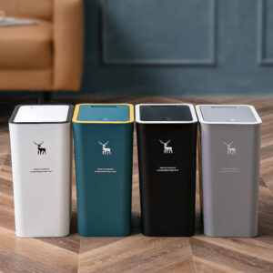 10L PUSH WASTE BIN