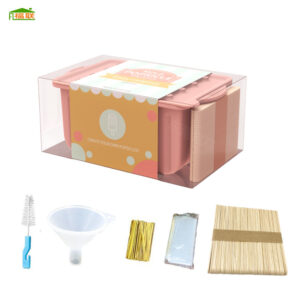 12 SLOT POPSICLE MOLDS (PEACH)