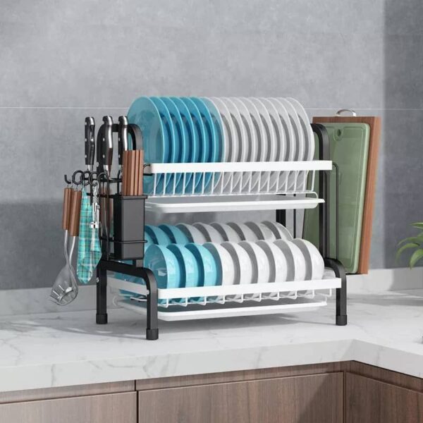2 LAYER PLATE RACK - Image 2