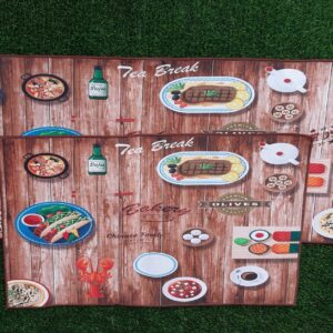 2 PIECE RUG TYPE KITCHEN RUNNER (SMALL)