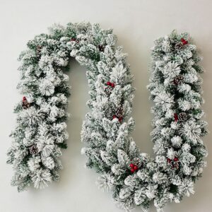 2.7M SNOWY GARLAND