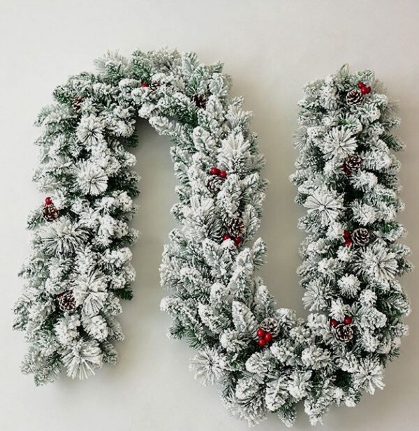 2.7M SNOWY GARLAND