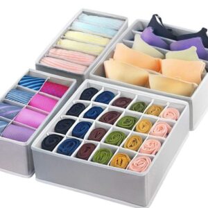 4 PIECE UNDERWEAR STORAGE