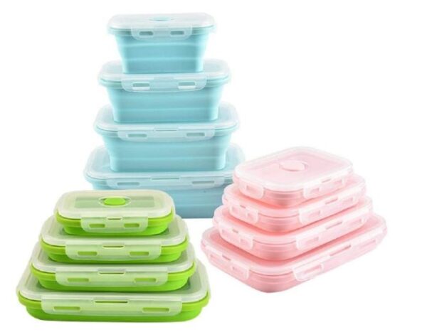 4-IN-1 COLLAPSIBLE SILICON BOWLS