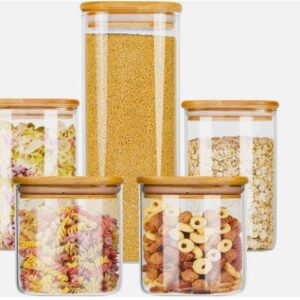 5 PIECE MULTIPURPOSE BAMBOO SET