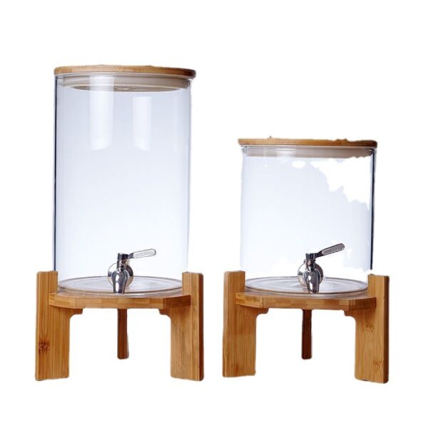 GLASS LIQUID DISPENSER WITH BASE - Image 4