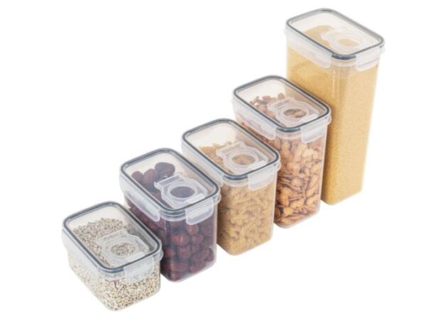 8-PIECE PLASTIC AIRTIGHT STORAGE - Image 4