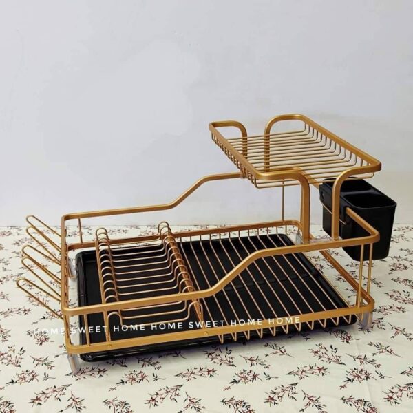 BLACK GOLD DISH RACK - Image 3