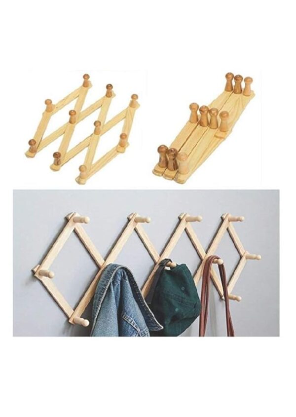 COLLAPSIBLE WOODEN HANGER - Image 4