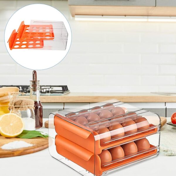 ACRYLIC EGG DRAWER (32 GRID)
