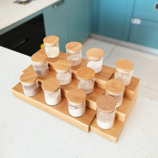 EXPANDABLE BAMBOO SPICE RACK - Image 4