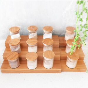 EXPANDABLE BAMBOO SPICE RACK