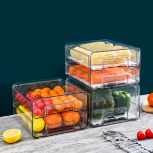 SINGLE LAYER+DRAIN BOARD FRIDGE ORGANIZER