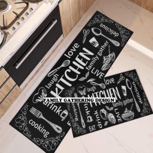 2 PIECE SILICON KITCHEN RUNNER (MEDIUM)