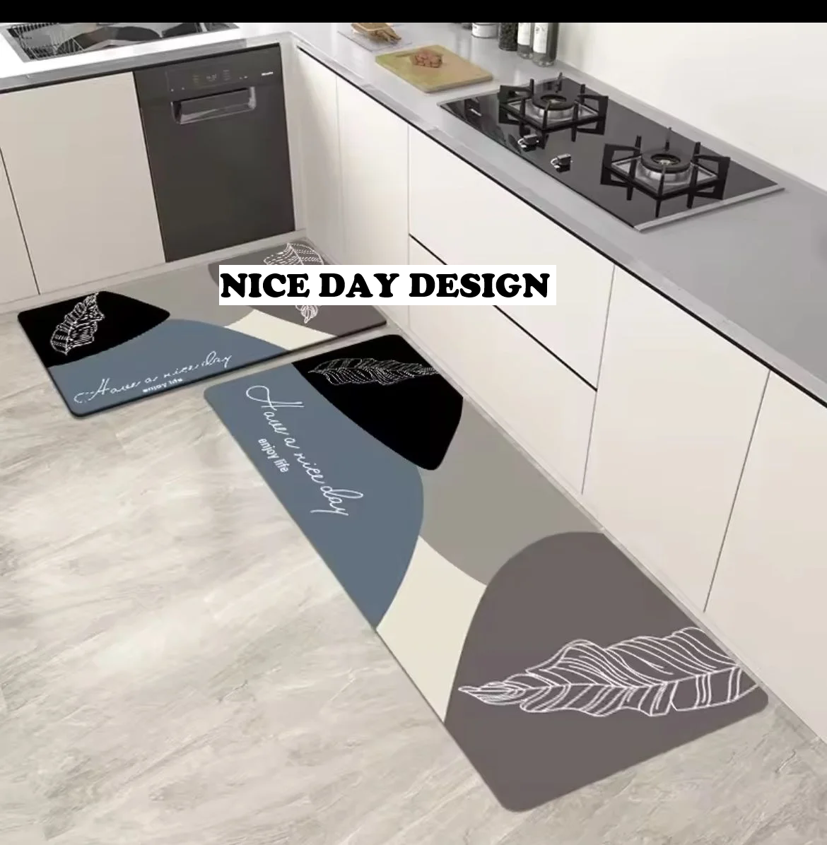 2 PIECE SILICON KITCHEN RUNNER (BIG) - Image 3