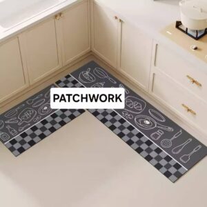 2 PIECE ABSORBENT KITCHEN RUNNER (MEDIUM)
