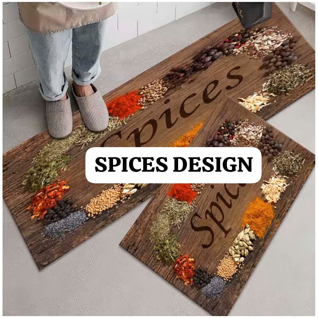 2 PIECE SILICON KITCHEN RUNNER (BIG) - Image 3