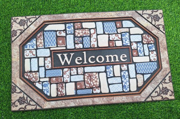 MULTICOLOURED WELCOME FOOTMAT - Image 5