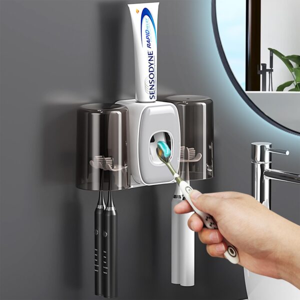 MULTIFUNCTIONAL TOOTHBRUSH HOLDER
