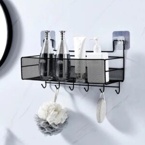 MESH SHELF WITH HOOKS