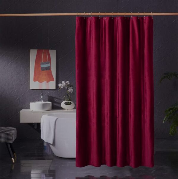 PLAIN SHOWER CURTAIN - Image 4