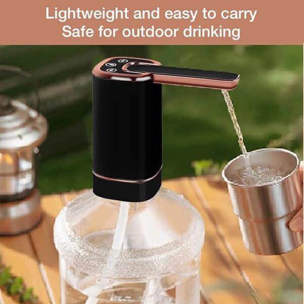 PORTABLE AUTOMATIC WATER PUMP (BLACK) - Image 2