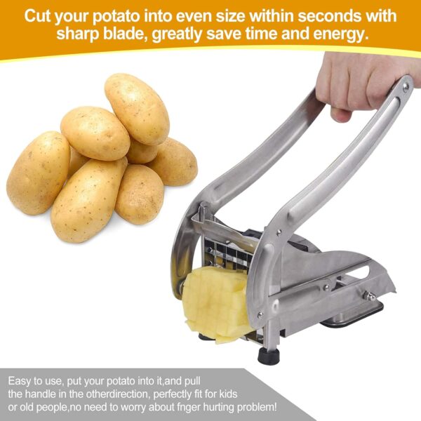 POTATOE CHIPPER (STAINLESS STEEL) - Image 2