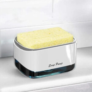 SOAP PUMP AND SPONGE CADDY
