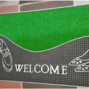 RUBBER WELCOME RUG