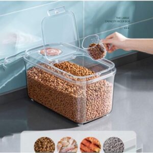 8L ACRYLIC RICE BUCKET