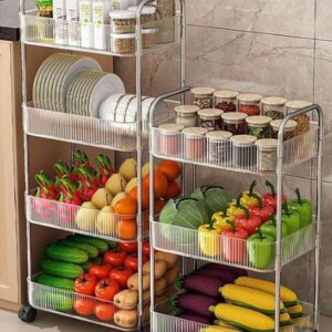ACRYLIC TROLLEY - WIDE