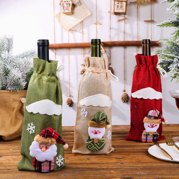 BURLAP WINE COVERS - Image 5