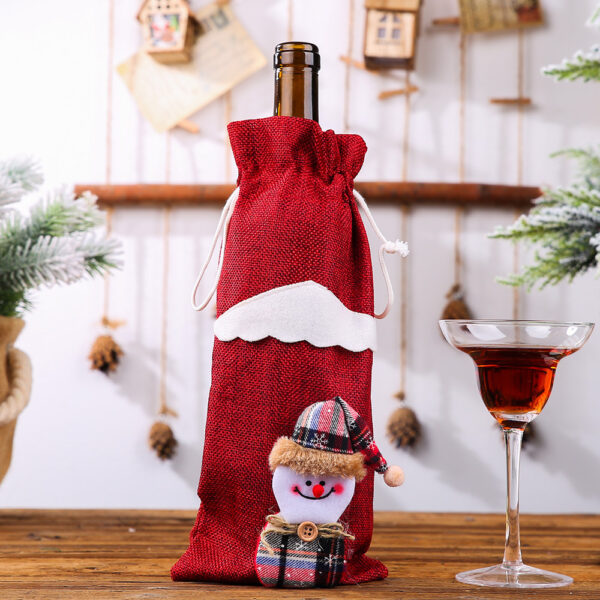 BURLAP WINE COVERS - Image 2
