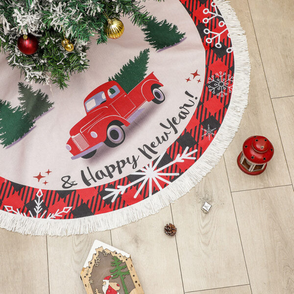 CHRISTMAS CAR TREE SKIRT - Image 3