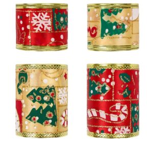 6.3CM SANTA RIBBON