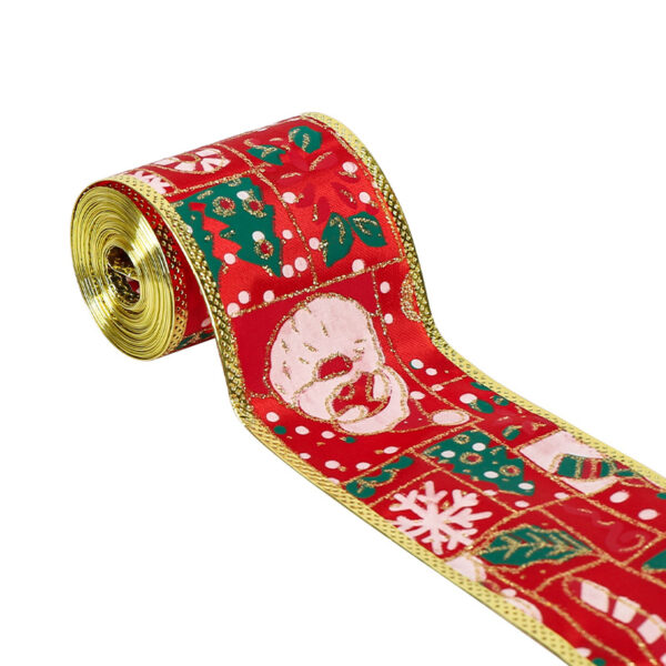 6.3CM SANTA RIBBON - Image 4