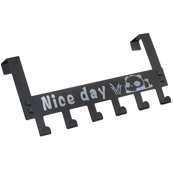 OVER THE DOOR HANGER (BLACK) - Image 2