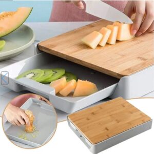 DRAWER WOODEN CHOPPING BOARD