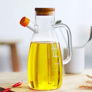 OIL JUG WITH BAMBOO LID