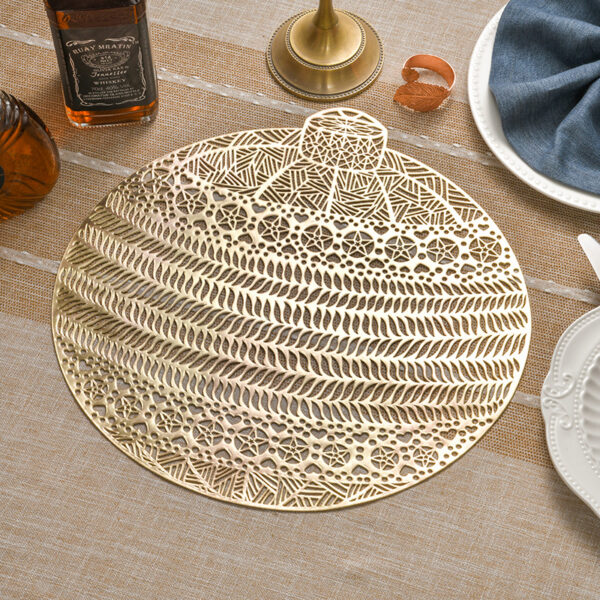 ROUND PLACEMAT LAMP (SET OF 6)
