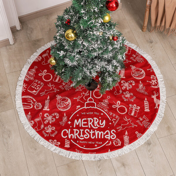 CHRISTMAS TREE SKIRT (120CM)