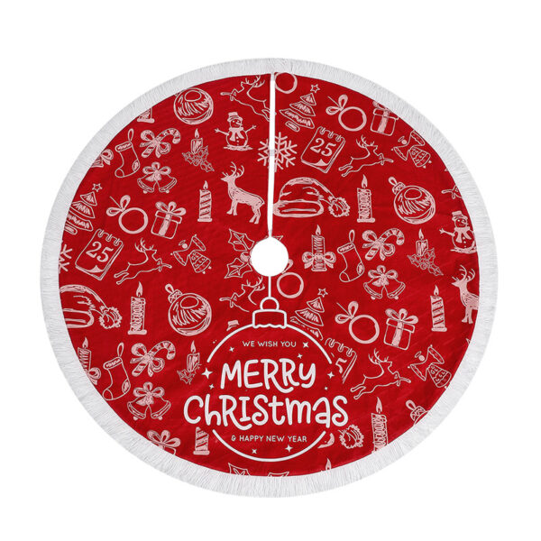 CHRISTMAS TREE SKIRT (120CM) - Image 6