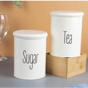 TEA SUGAR CANISTER SET