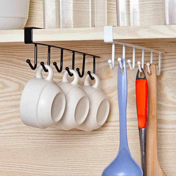 TOP CABINET HANGER WITH HOOKS