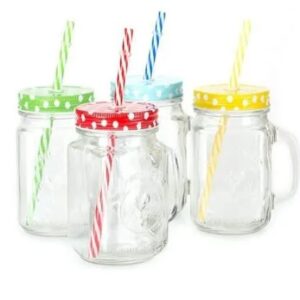 TRANSPARENT MASON JAR (900ML)