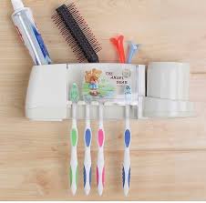 UTEKI WALL TOOTHBRUSH RACK