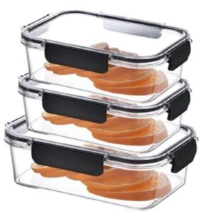 3-PIECE RECTANGULAR FRIDGE STORAGE