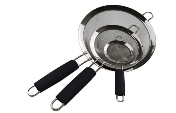 3-PIECE SIEVE SPOONS