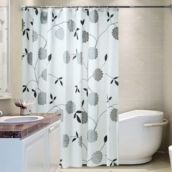 JUNMEIXIN FABRIC SHOWER CURTAIN - Image 3
