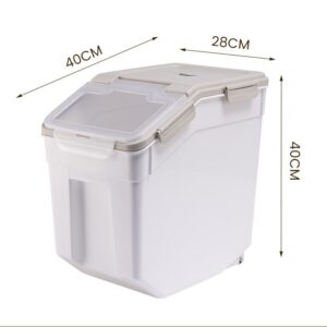 WHITE RICE BUCKET